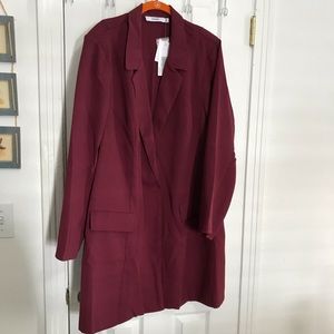 Justfab size 20/22 Long Blazer